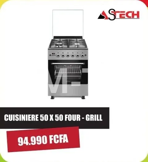 Cuisinière Astech 50 x 50 - Four & Grill