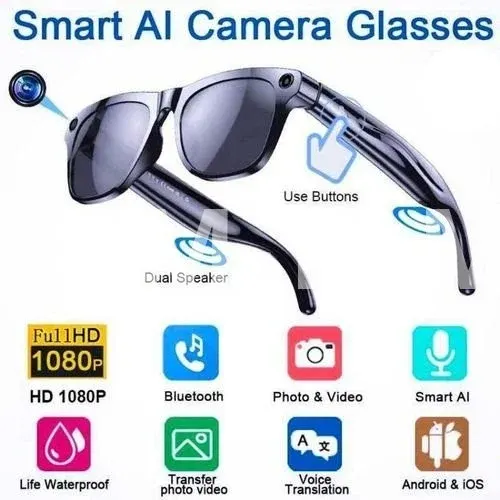 Lunette transparente intelligente