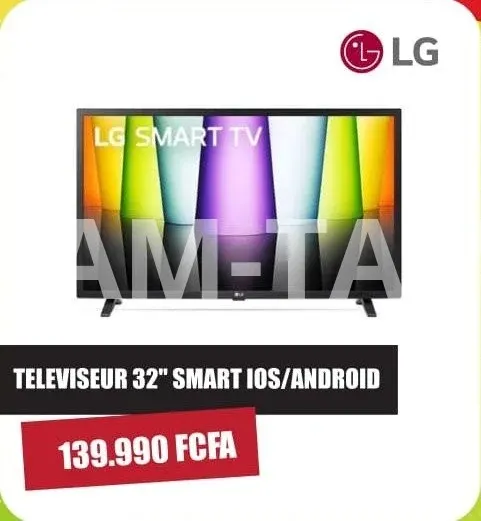 Téléviseur LG 32" - Smart iOS/Android