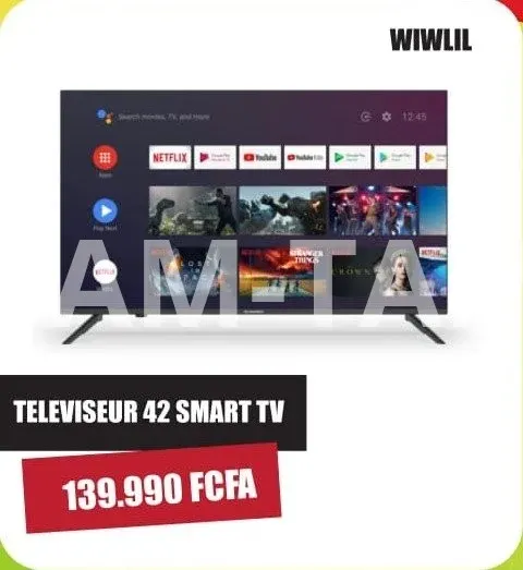 Téléviseur WIWLIL 42" Smart TV