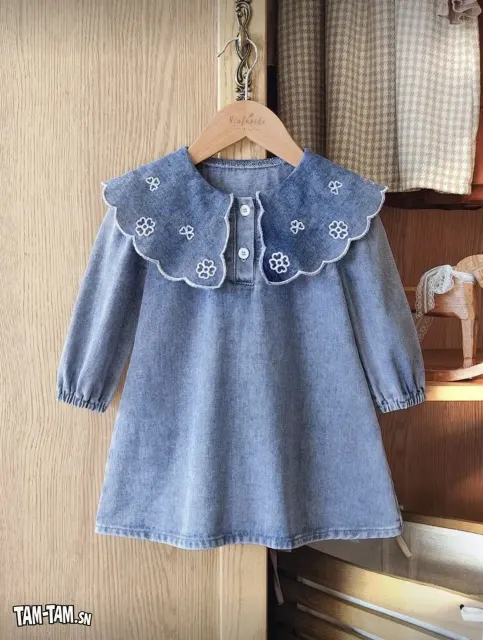 Robe en jeans tissus léger