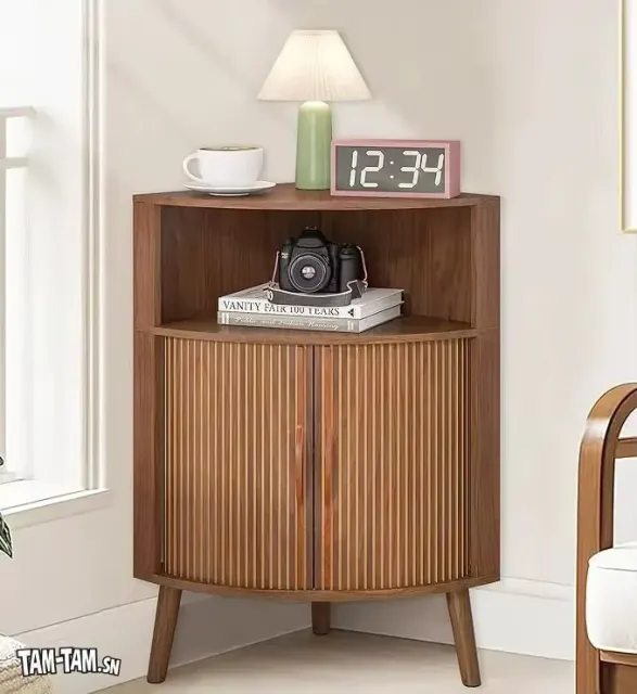Meuble d'angle de style scandinave