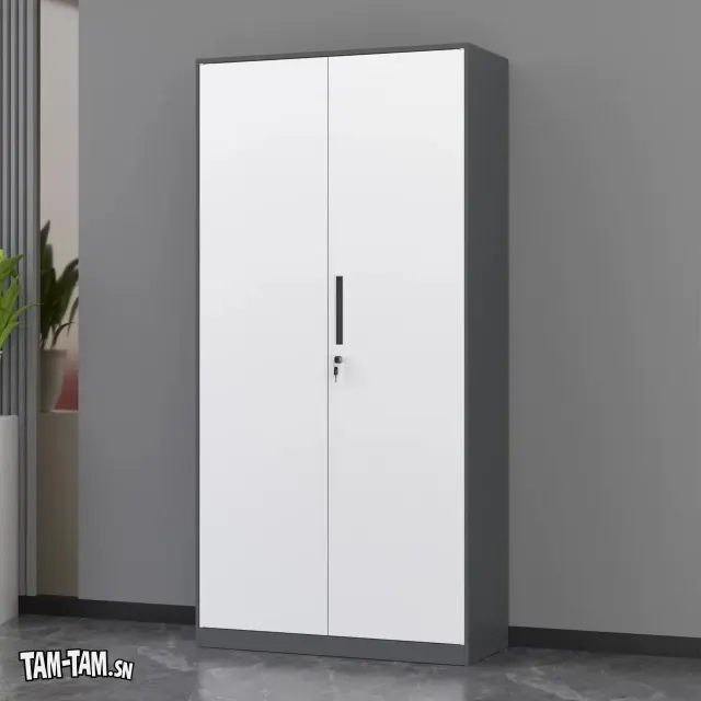 Armoire de rangement métallique à portes