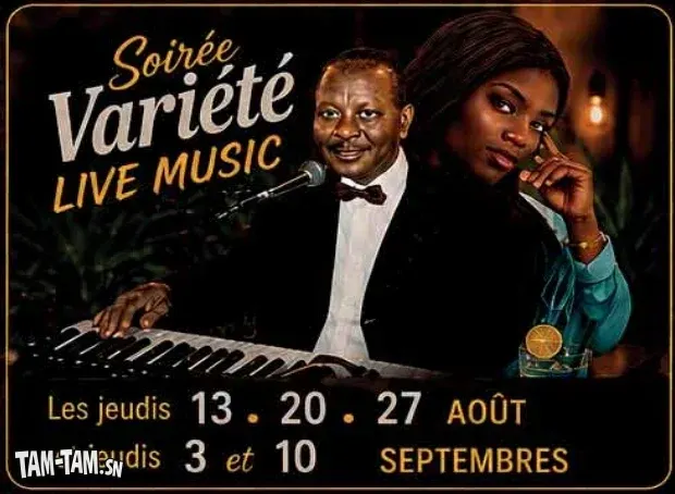 🎷 Soirée Variété LIVE MUSIC 🎤