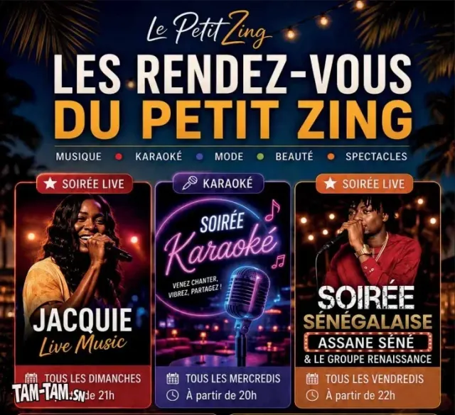 🎉 Les Rendez-Vous du Petit Zing ! 🌟