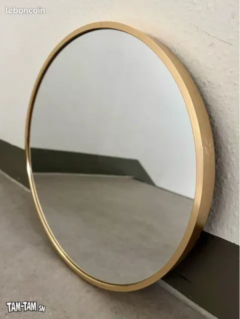 Miroir mural rond