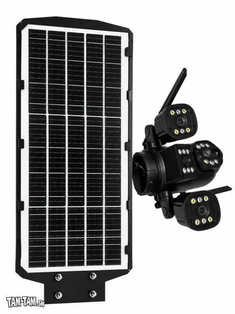 Camera Solaire 4G avec Projecteur puissant