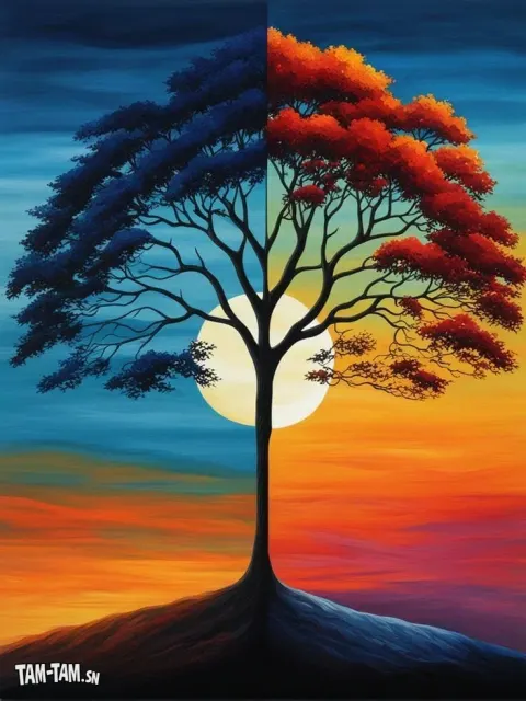 L'Arbre de Vie : Dualité du Jour et de la Nuit