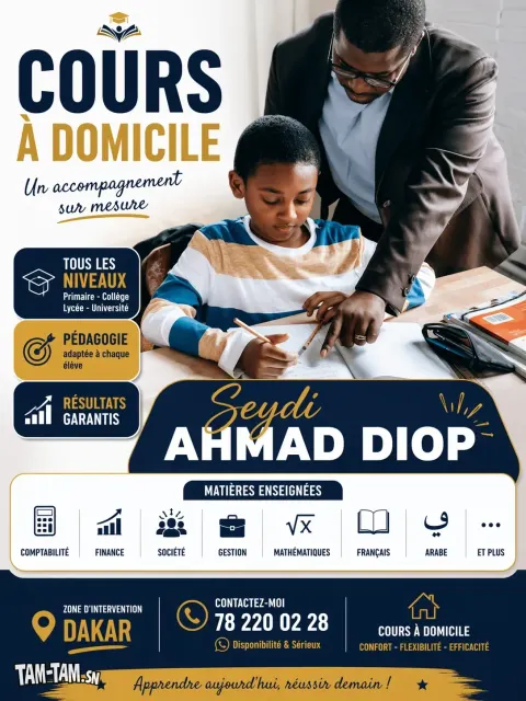 Cours particuliers personnalisé