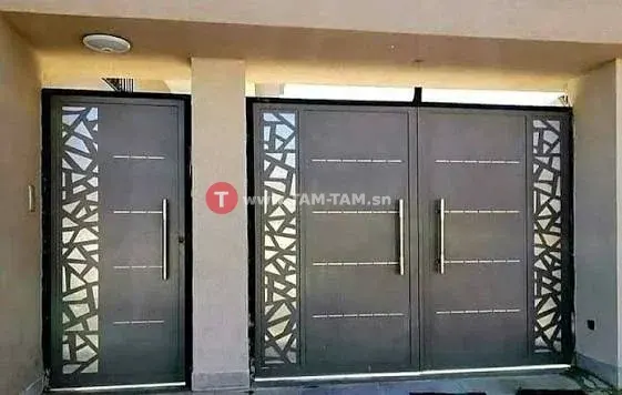 Porte en fer