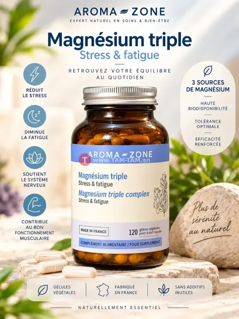 Magnésium triple Aroma-Zone