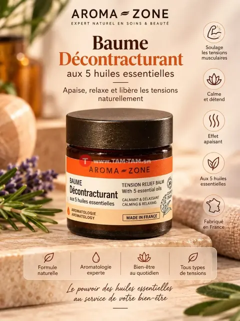 Baume Décontractracturant Aroma-Zone