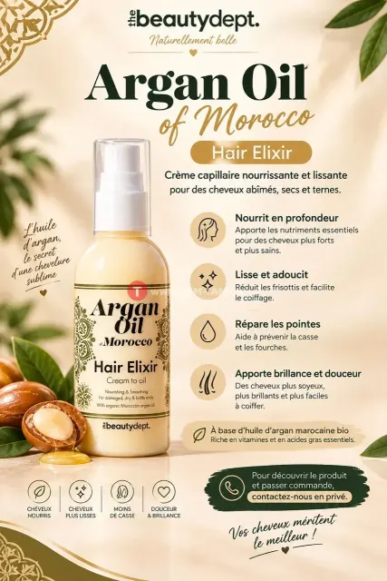 Argan Oil of Morocco Hair Elixir
