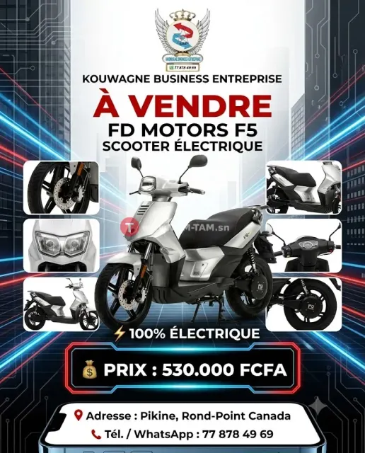 Scooter électrique FD Motors F5 à vendre