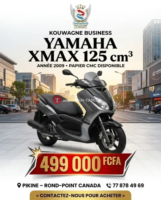 Scooter Yamaha XMAX 125 cm³ à vendre