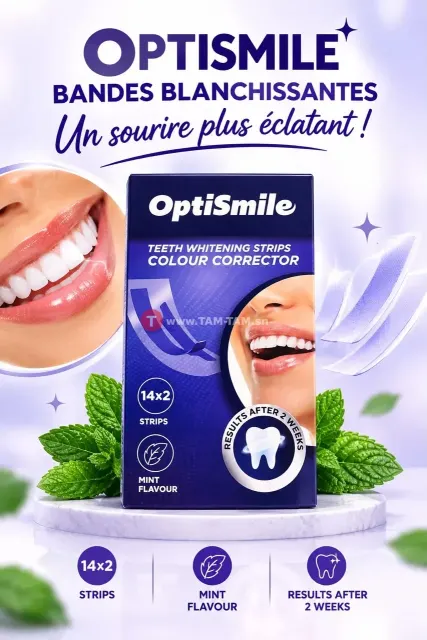 OptiSmile bandes blanchissantes