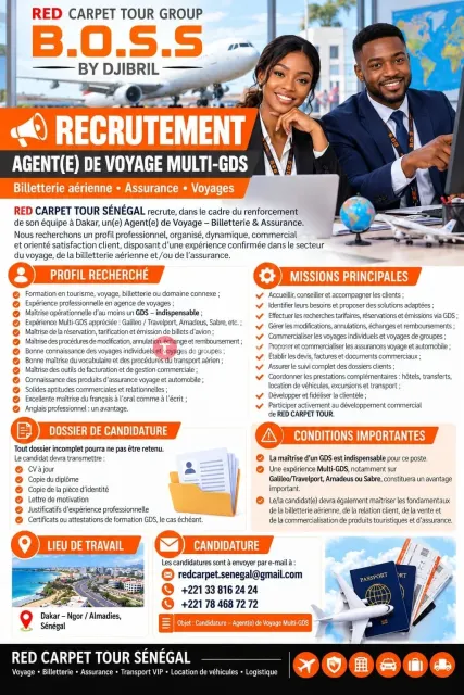 ✈️ NOUS RECRUTONS !