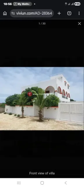 Villa meuble à vendre popenguine
