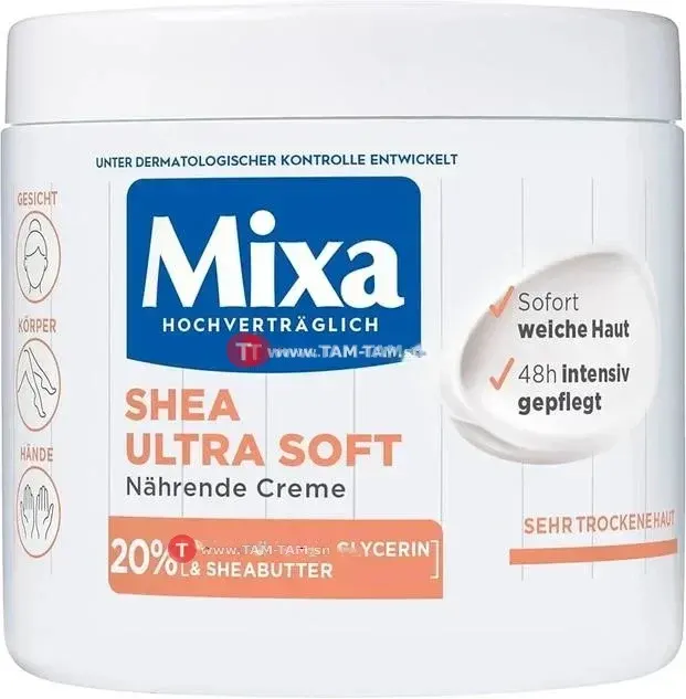 Mixa Crème Confort 13% Panthénol Peau Atopique