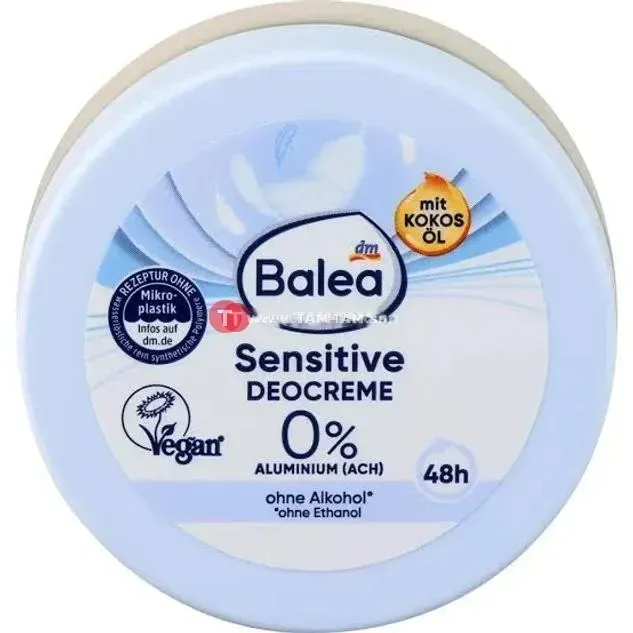 Balea déodorant crème 24h sans aluminium