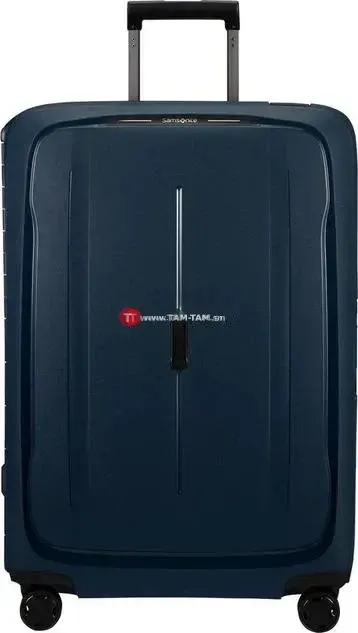 Valise Samsonite rigide bleu marine 4 roues légères