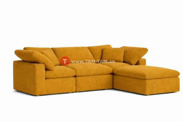 🛋️ SALON D’ANGLE MODERNE & ÉLÉGANT