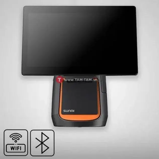 SUNMI terminal paiement WiFi Bluetooth écran tactile neuf