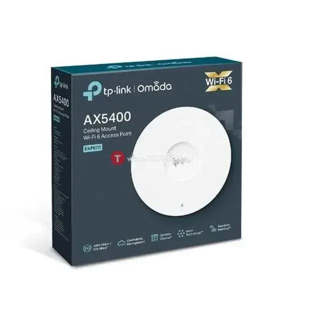 TP-Link Omada AX5400 point d'accès Wi-Fi 6 plafond