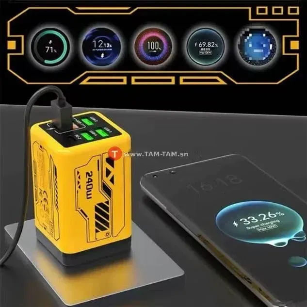 LE MEILLEUR CHARGEUR ULTRA RAPIDE EST ARRIVÉ !