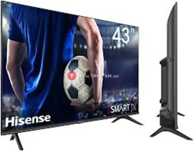 smart hisense 43" full options