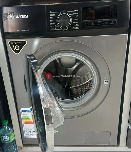 machine à laver astech inverter 9kg a+++