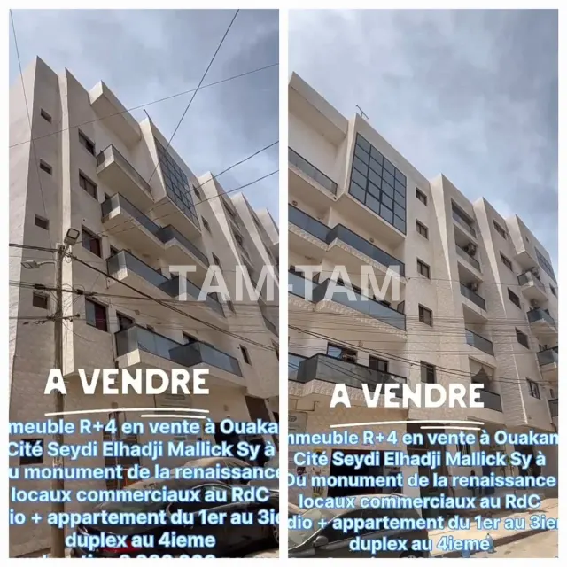 IMMEUBLE A VENDRE OUAKAM