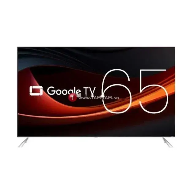 smart google tv qled 65" 4k full options