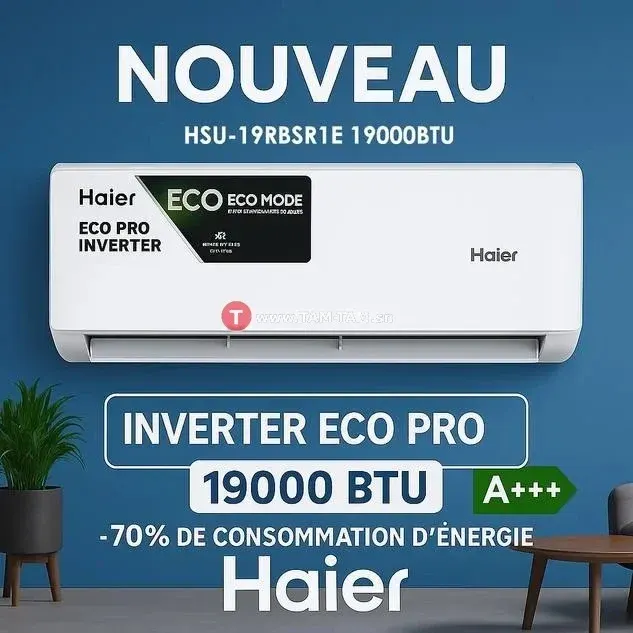 split haier 19000btu pro inverter A+++