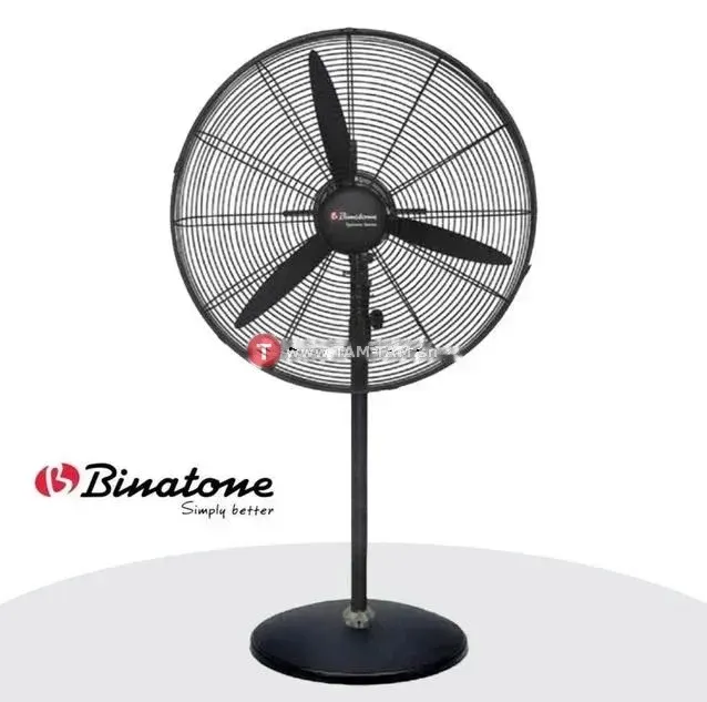 Binatone ventilateur sur pied noir 5 pales réglable