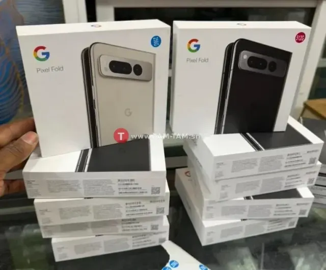 Google Pixel Fold piliable noir ou blanc