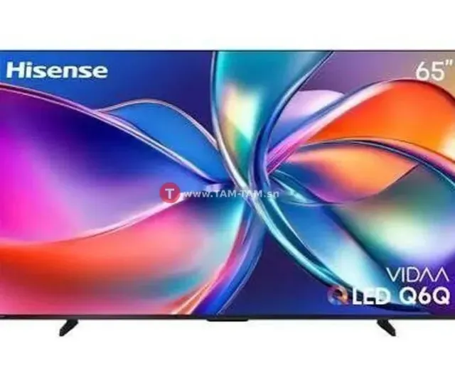 HISENSE- LED- 65Q6Q, QLED, QUANTUM DOT 4K -SMART VIDAA