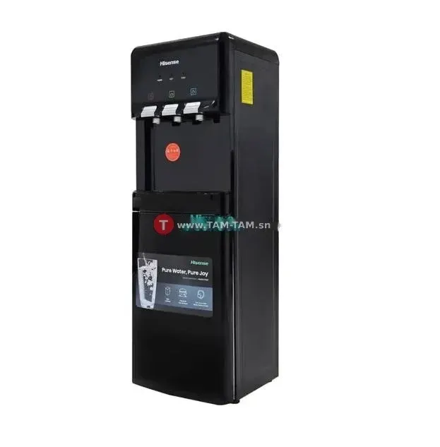 FONTAINE HISENSE AVEC FRIGO NOIR H96WDTB3S1R