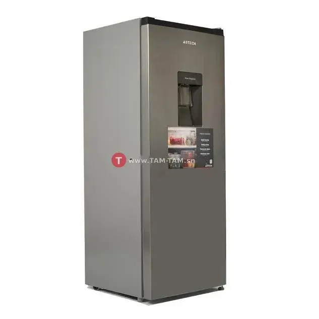 REFRIGERATEUR ASTECH 1PORTE AVEC FONTAINE GRIS 167l