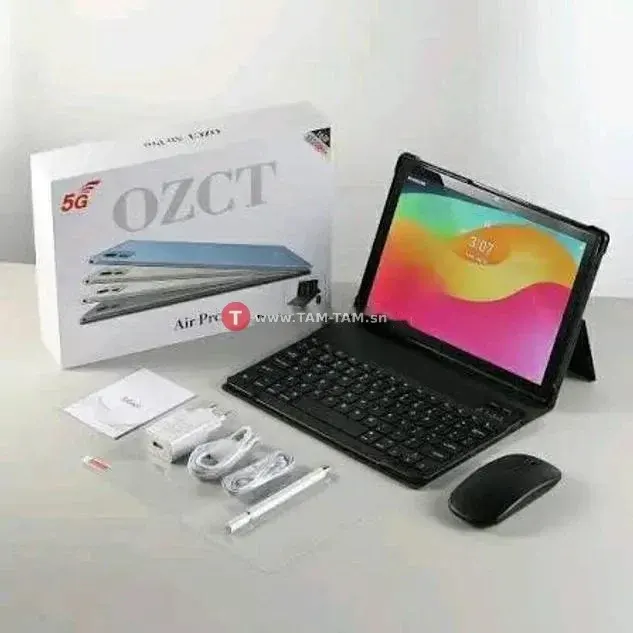 Ozgt tablette PC airpro 10pouces 512go ram 16go 5g