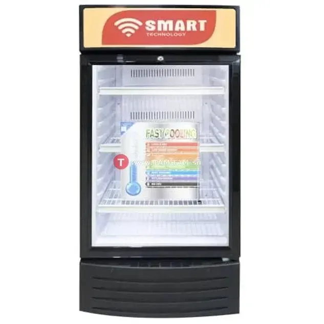 REFRIGERATEUR SMART TECHNOLOGY VITRINE 1PORTE 169L STCDV483