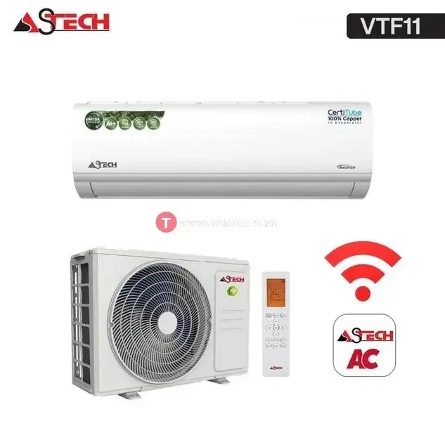 SPLIT ASTECH 12000BTU INVERTER +WIFI 12VTF111
