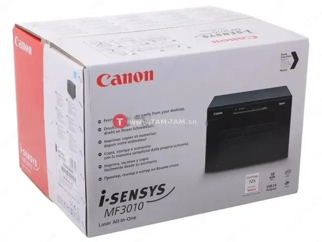 Imprimante Canon i-Sensys MF3010 Multifonction Laser