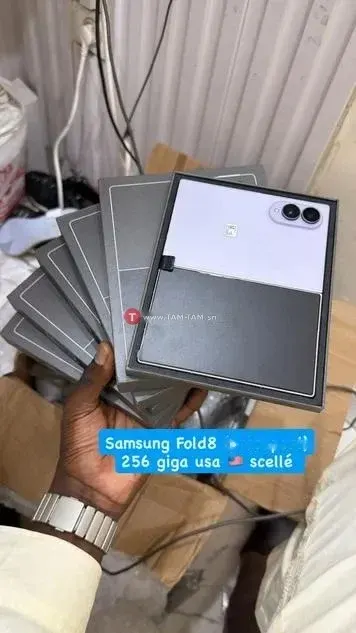 Samsung fold8 ( passport ) 256 giga scellé