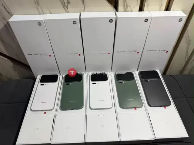 Xiaomi 17 Pro max 512 giga scellé