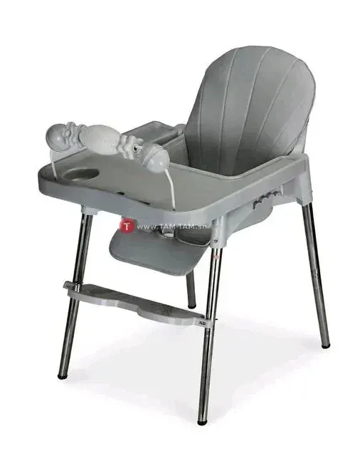 Chaise Haute Bébé Grise / Grey Baby High Chair Shell