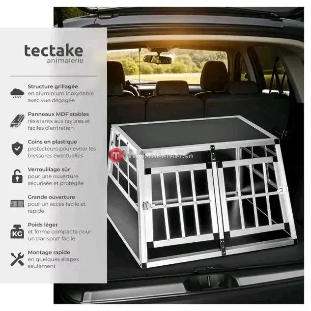 Cage de chien 89x69x50 cm 70 kg