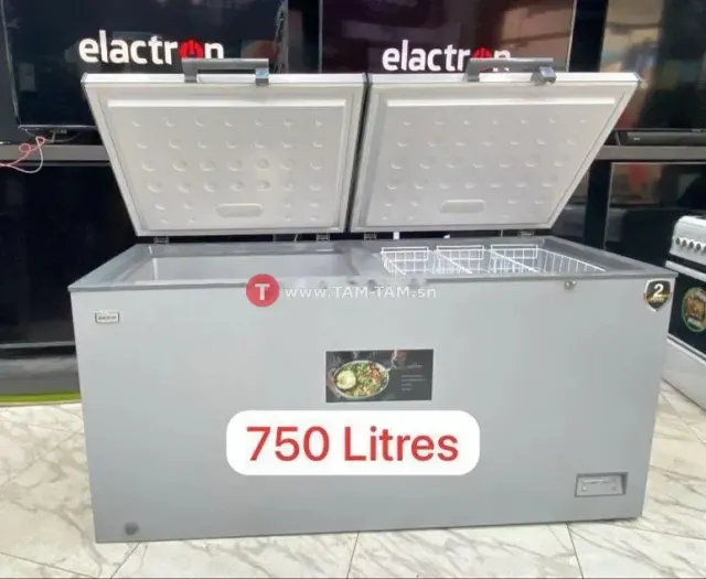 Congélateur horizontal Elactron 750L Gris