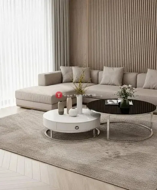 Ensemble table basse salon