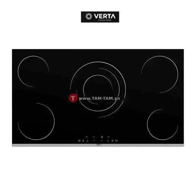 PLAQUE VERTA 5FEUX 90X60 VITROCERAMIQUE ELECTRIQUE MS293
